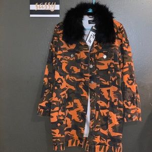 FAUX JEAN JACKET!!! 1x 😍